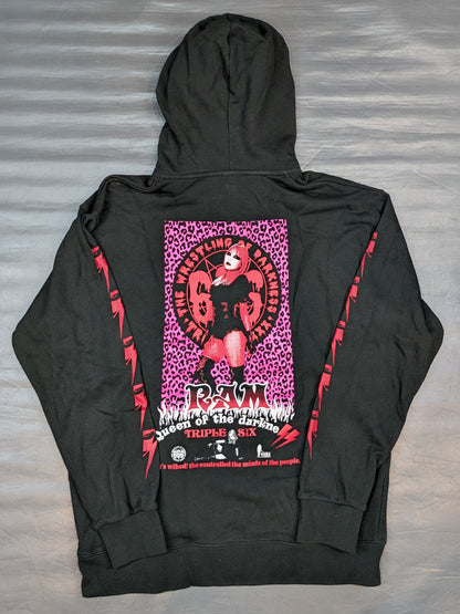 Ram Kaicho × Twilight Bancho not sold in stores Zip hoodie  (Black)