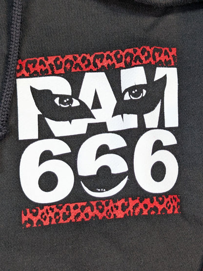 Ram Kaicho × Twilight Bancho not sold in stores Zip hoodie  (Black)