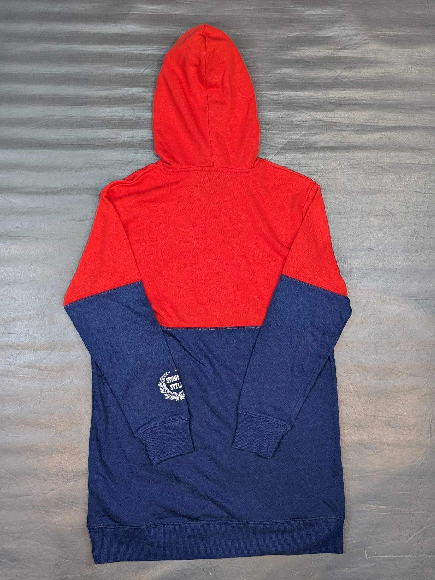 New Japan Pro Wrestling × Shimamura Pullover hoodie  (Red × Navy)