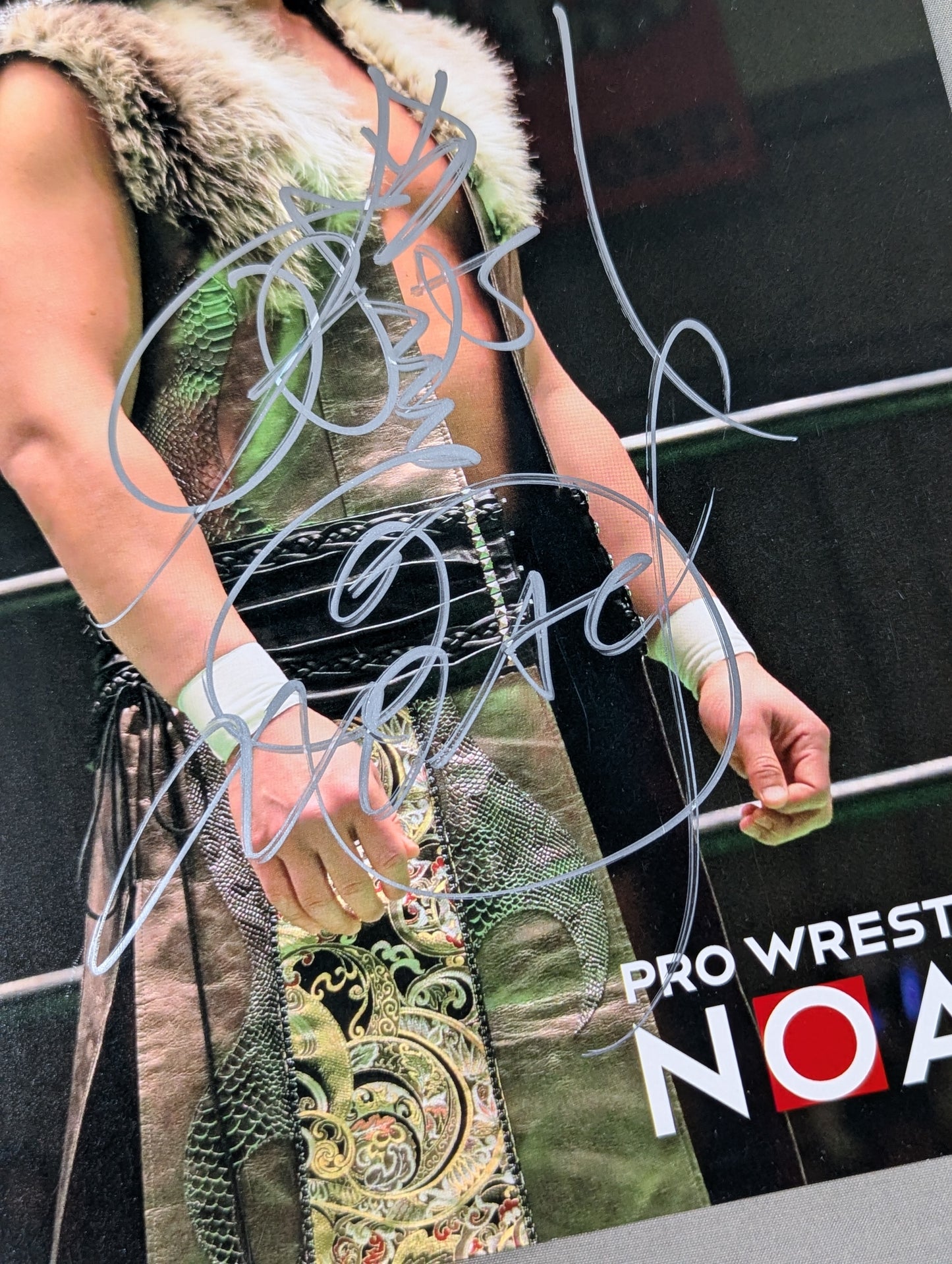 Katsuhiko Nakajima  hand signed autograph Pro-Photo (B-1)