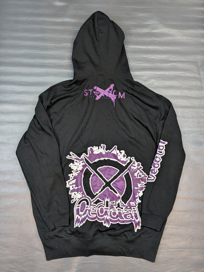 OEDO TAI Zip Hoodie  (Black)