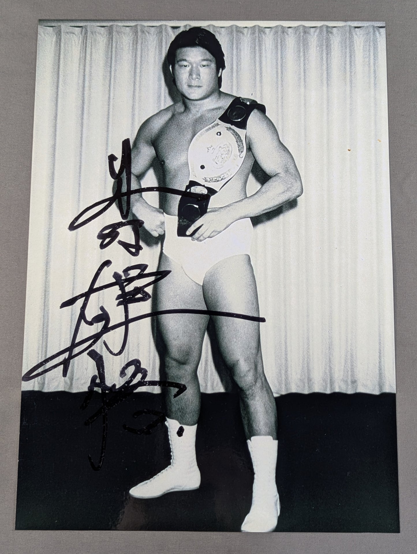 Kengo Kimura hand signed autograph  Pro-Photo ①