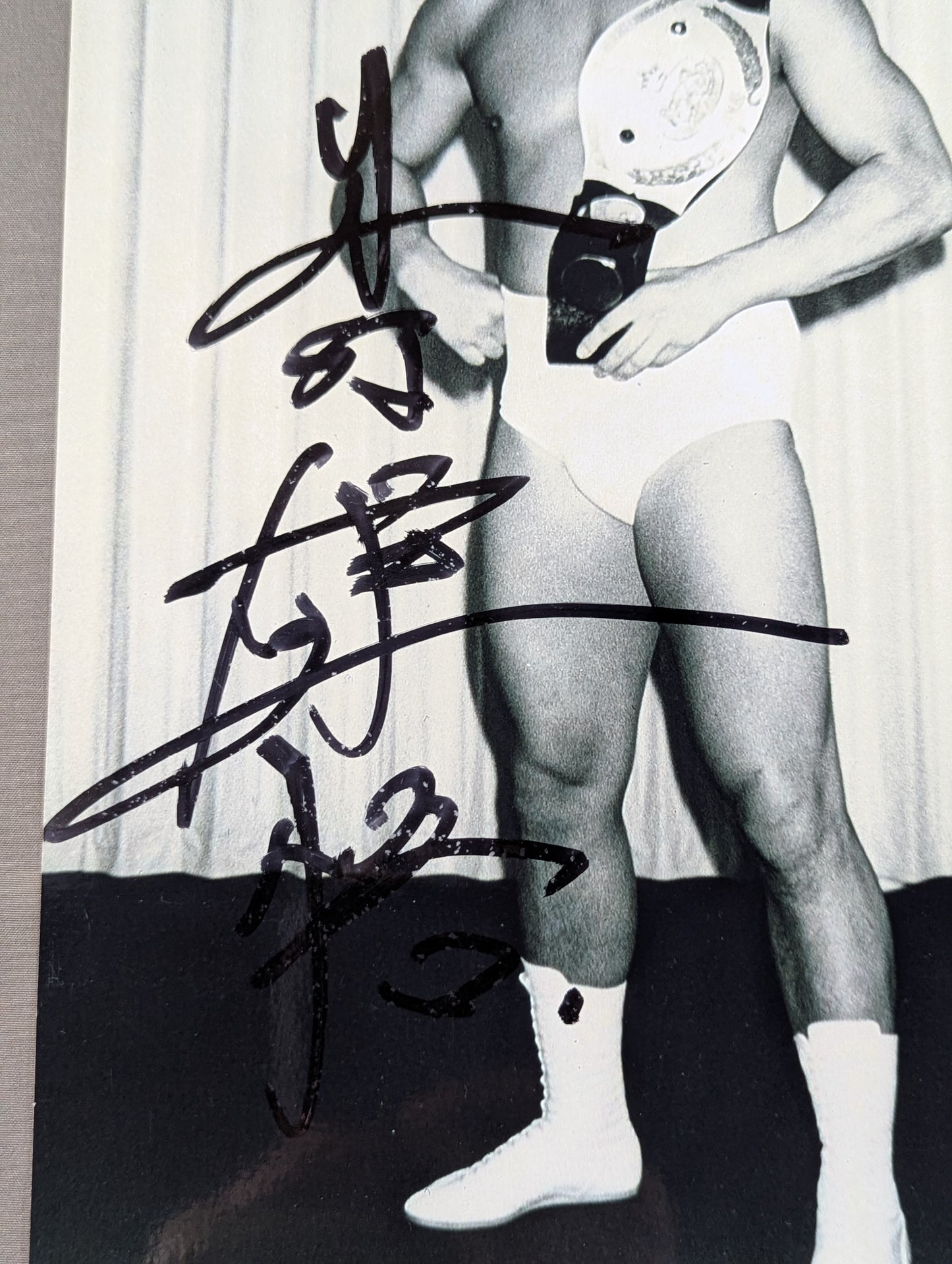 Kengo Kimura hand signed autograph  Pro-Photo ①