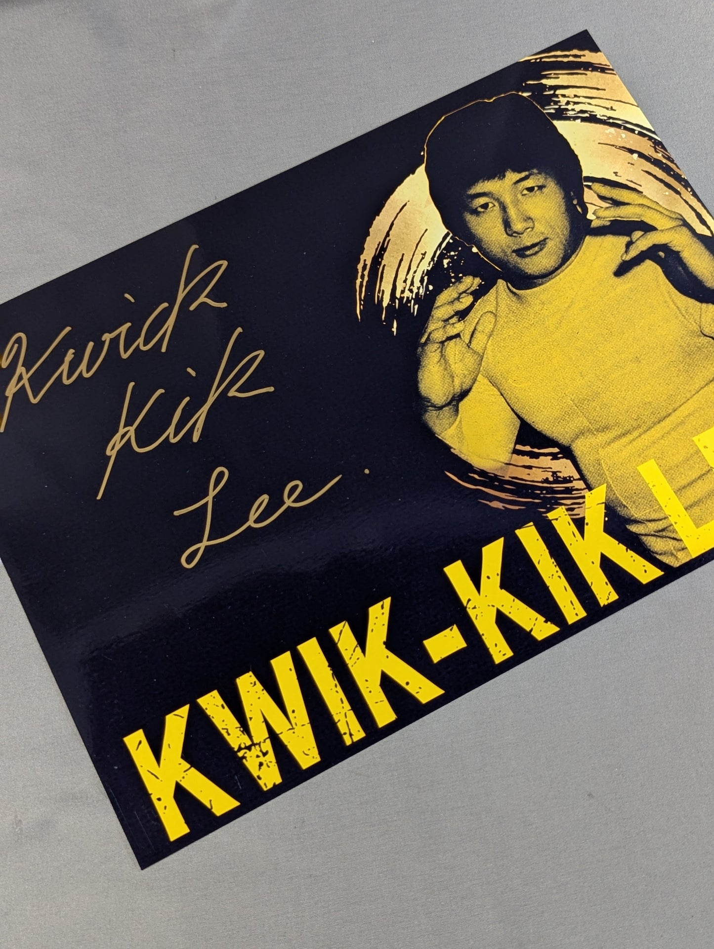 KWIK-KIK LEE (Akira Maeda) hand signed autograph Pro-Photo (2)