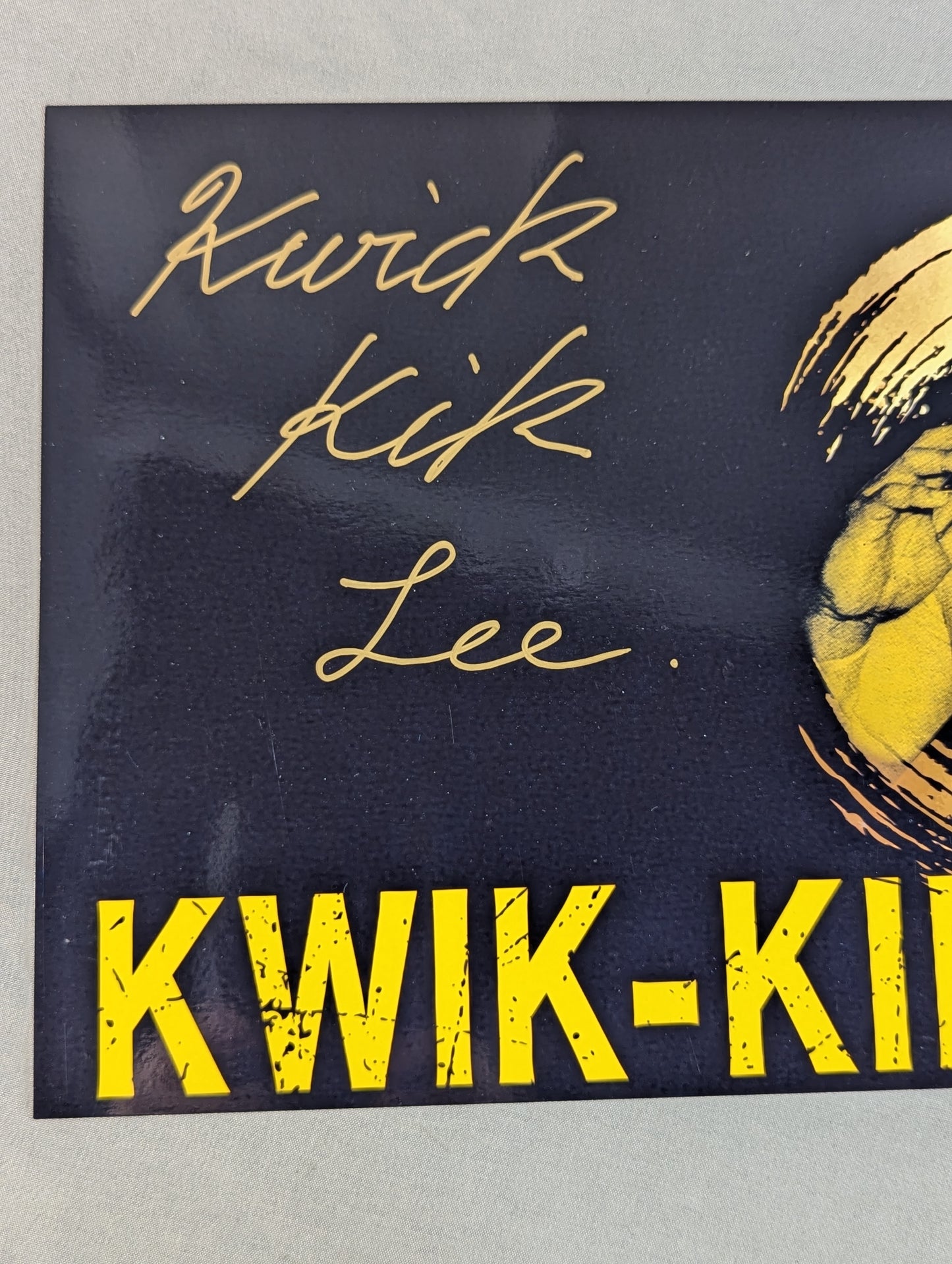 KWIK-KIK LEE (Akira Maeda) hand signed autograph Pro-Photo (2)