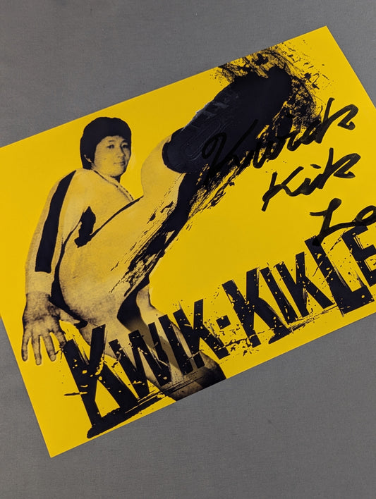 KWIK-KIK LEE (Akira Maeda) hand signed autograph Pro-Photo (1)