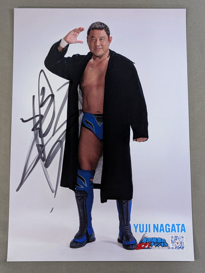 Yuji Nagata  hand signed autograph Pro-Photo (A-4)