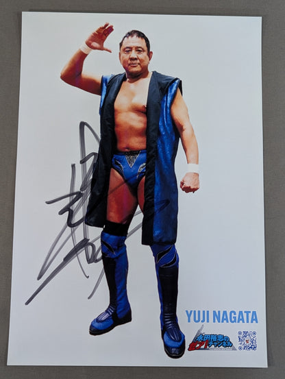 Yuji Nagata  hand signed autograph Pro-Photo (A-5)