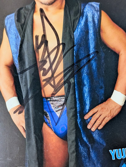 Yuji Nagata  hand signed autograph Pro-Photo (A-6)