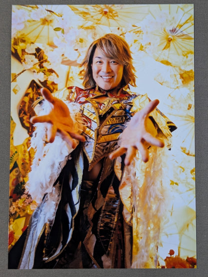 棚橋弘至 直筆サイン入り ポートレート(A-9)