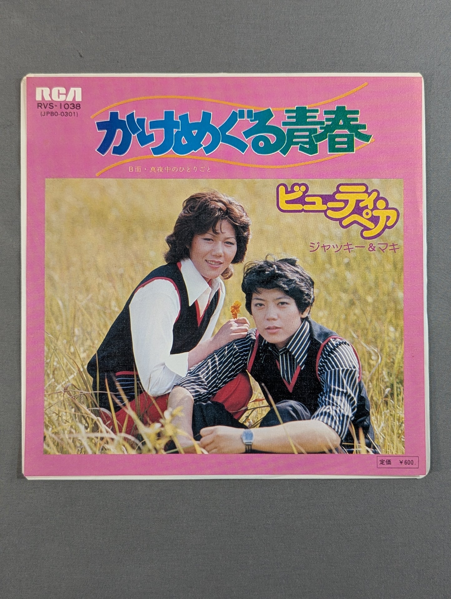 かけめぐる青春 ビューティ・ペア(野原ジャケット)