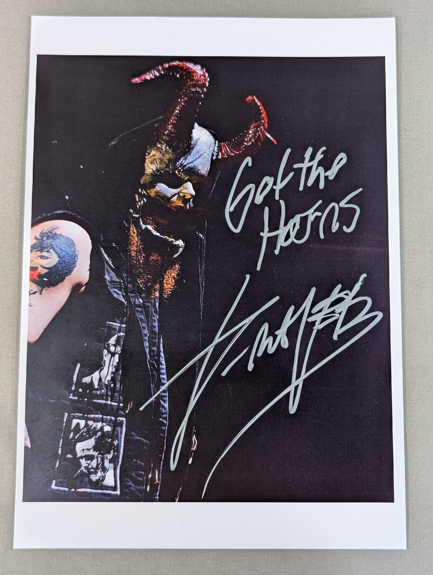 G. Raber hand signed autograph  Pro-Photo (A-4)
