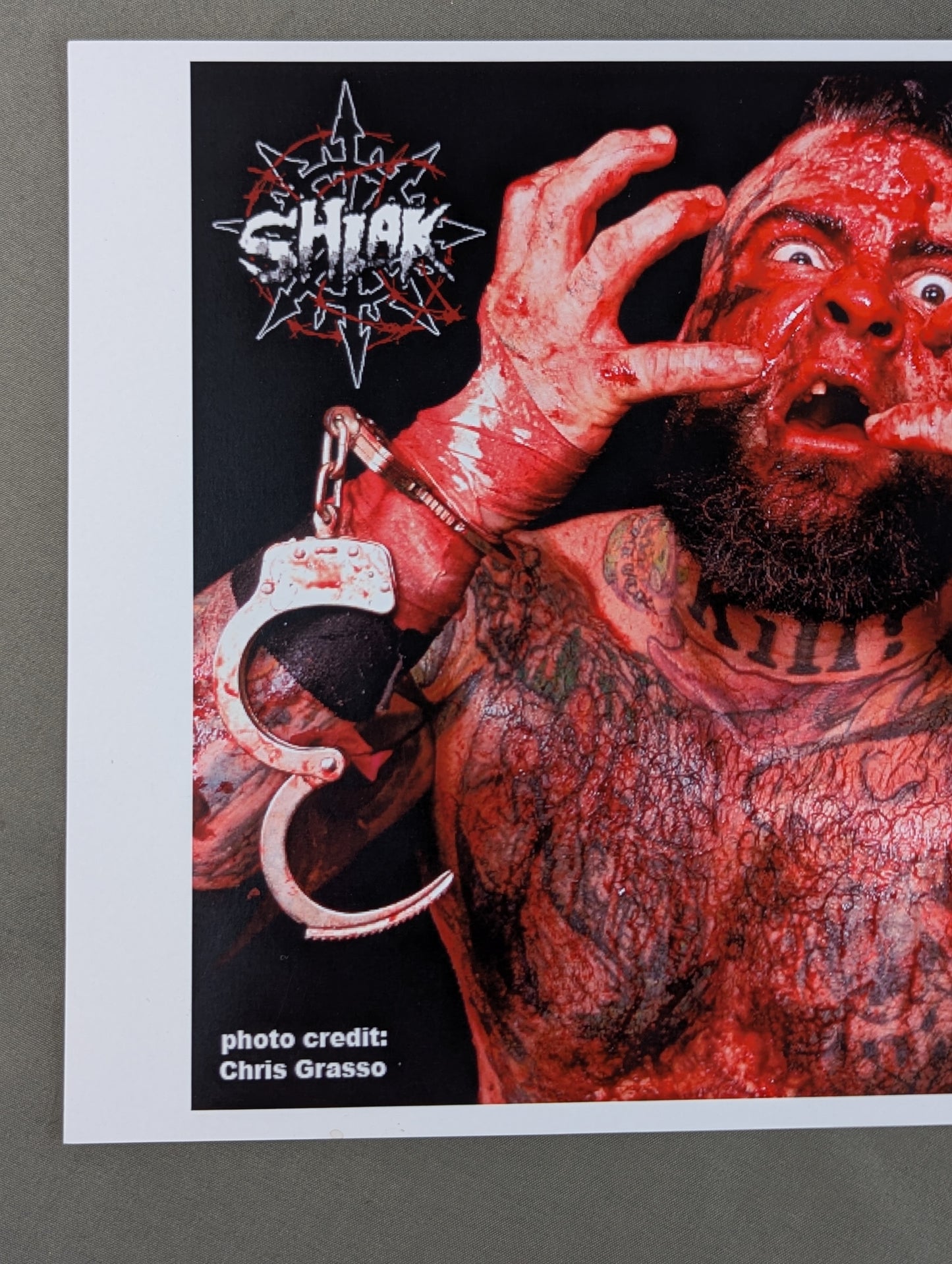Shlak  hand signed autograph Pro-Photo (A-2)