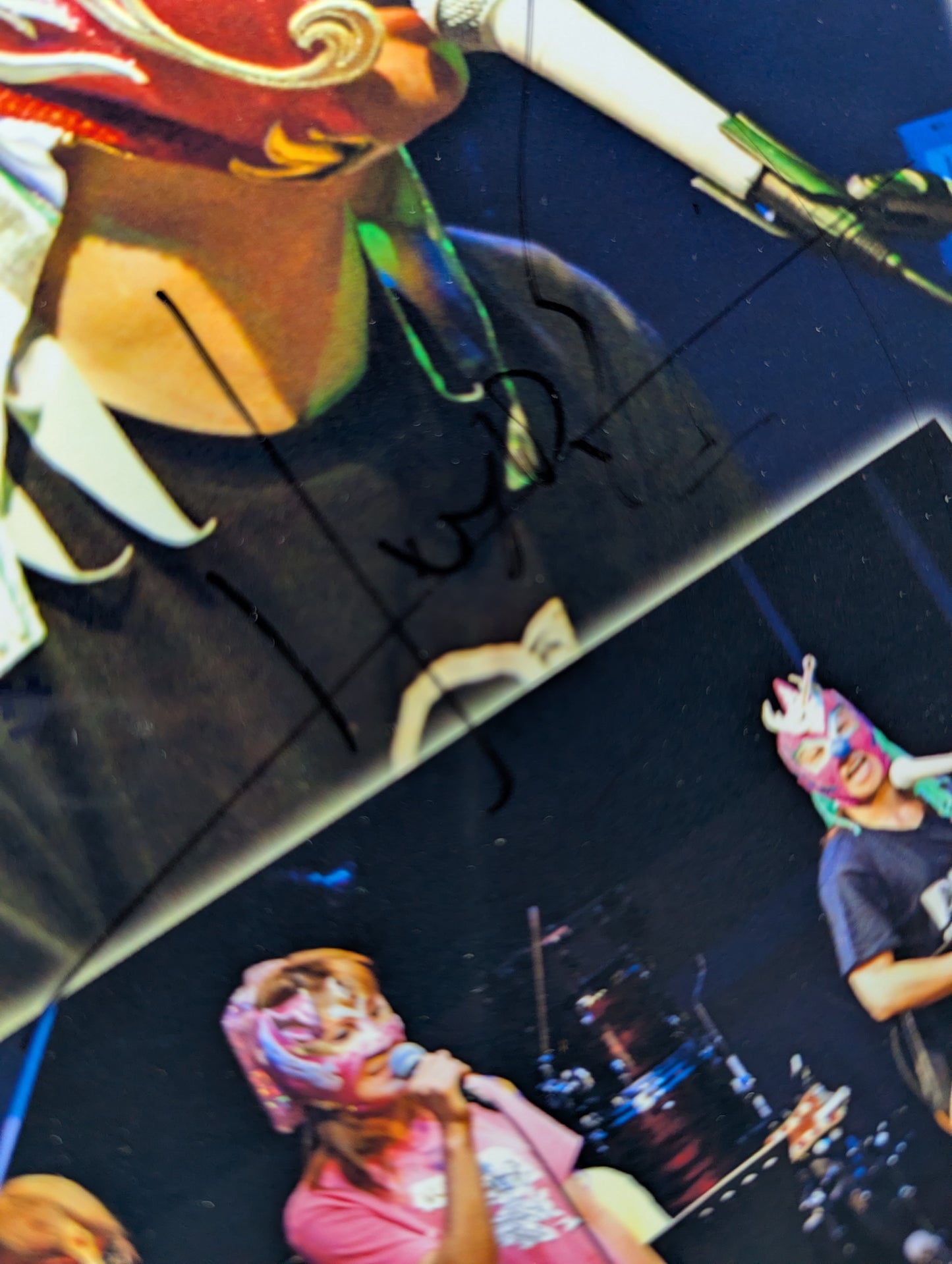 【hand signed autograph】 HAYABUSA  & Bolshoi Kid & Ray & Leon Pro-Photo