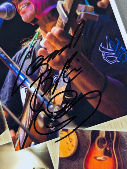 【hand signed autograph】 HAYABUSA  & Bolshoi Kid & Ray & Leon Pro-Photo