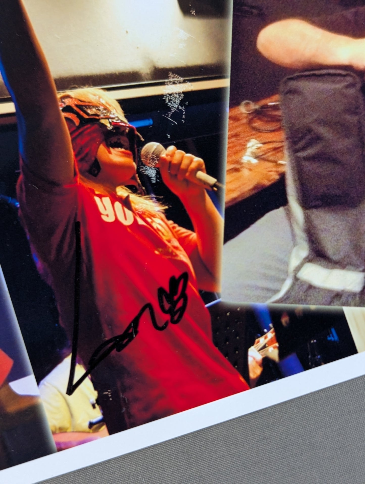 【hand signed autograph】 HAYABUSA  & Bolshoi Kid & Ray & Leon Pro-Photo