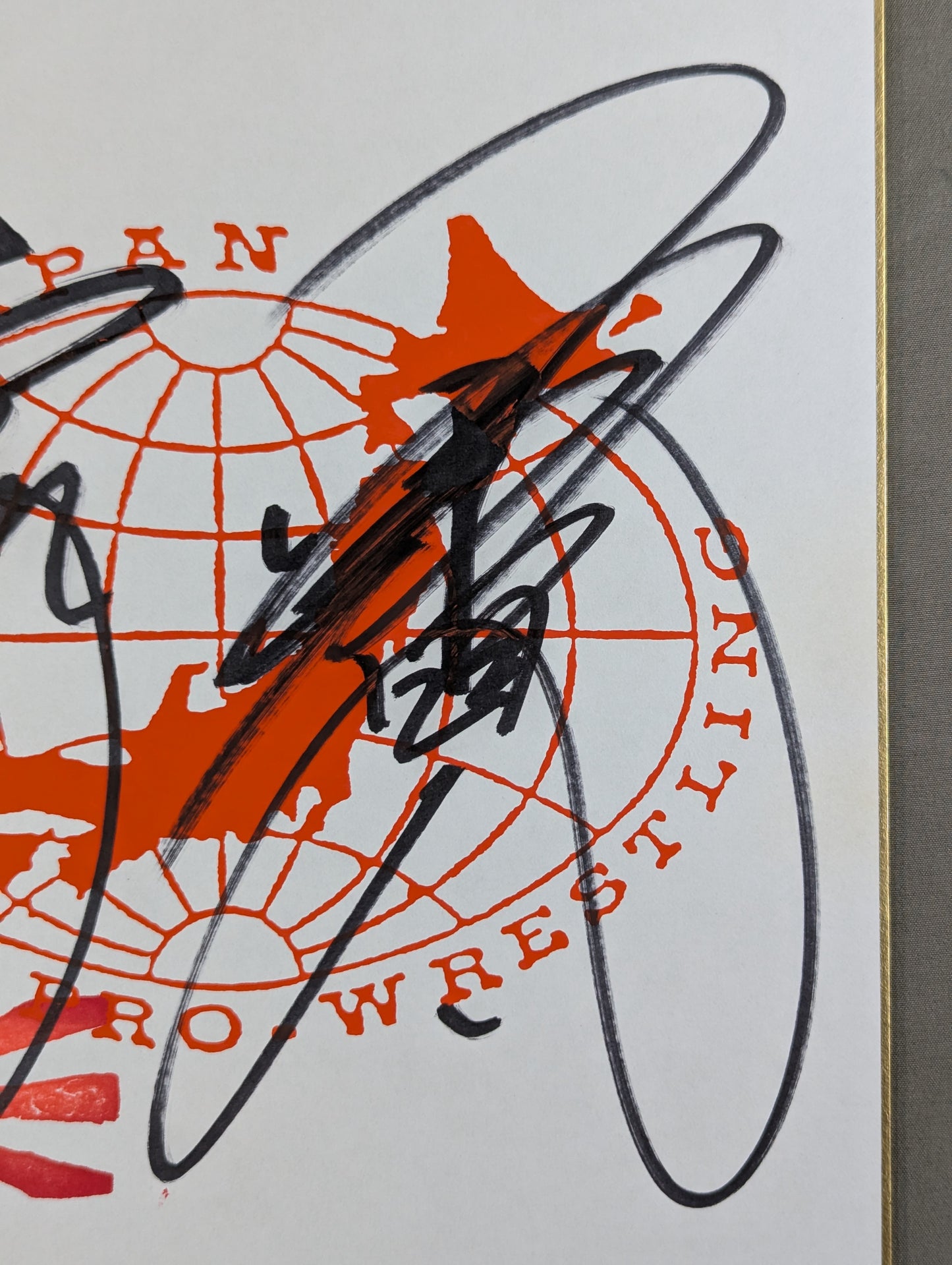Tsuyoshi Kikuchi & kenta Kobashi  (All Japan Pro Wrestling exclusive Shikishi (Autograph board) ) )