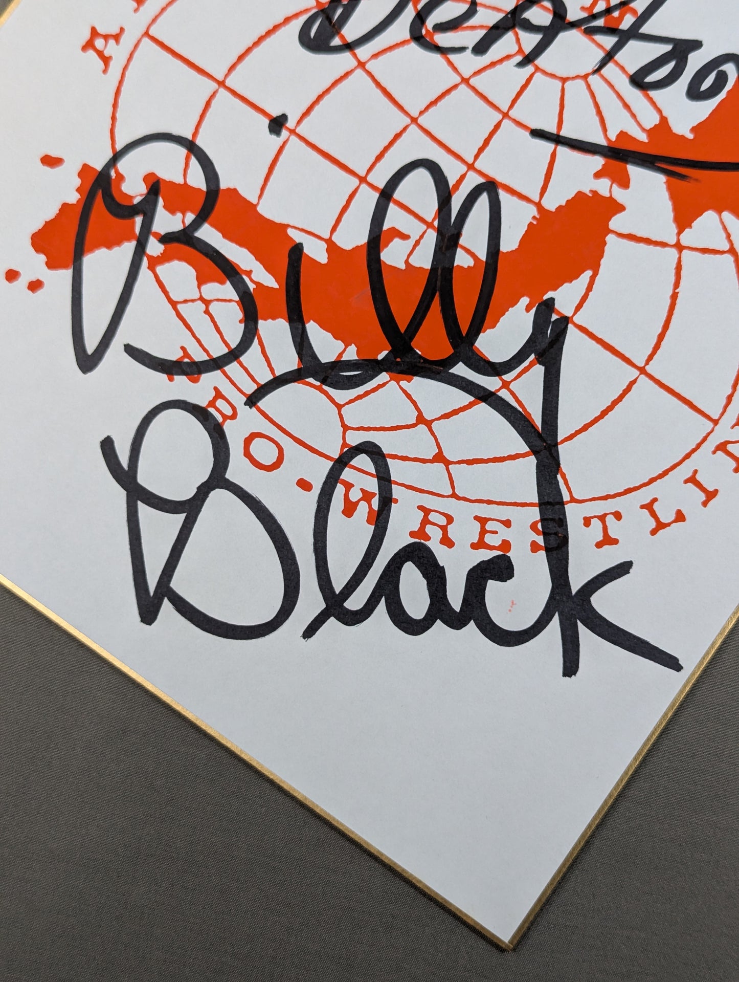 Joe Deaton & Billy Black (All Japan exclusive Shikishi (Autograph board) )