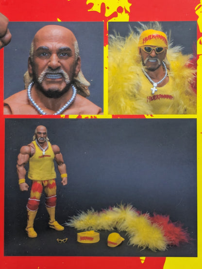 ★STORM COLLECTIBLES★ Hulk Hogan (Yellow & Red)
