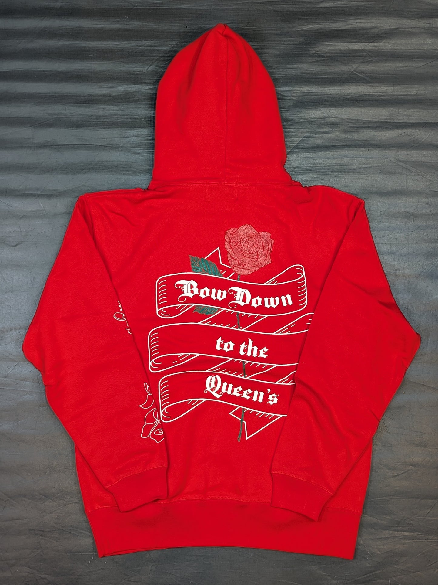HTML ZERO3× STARDOM Utami Hayashishita  Collaboration Pullover hoodie (2) (Red)