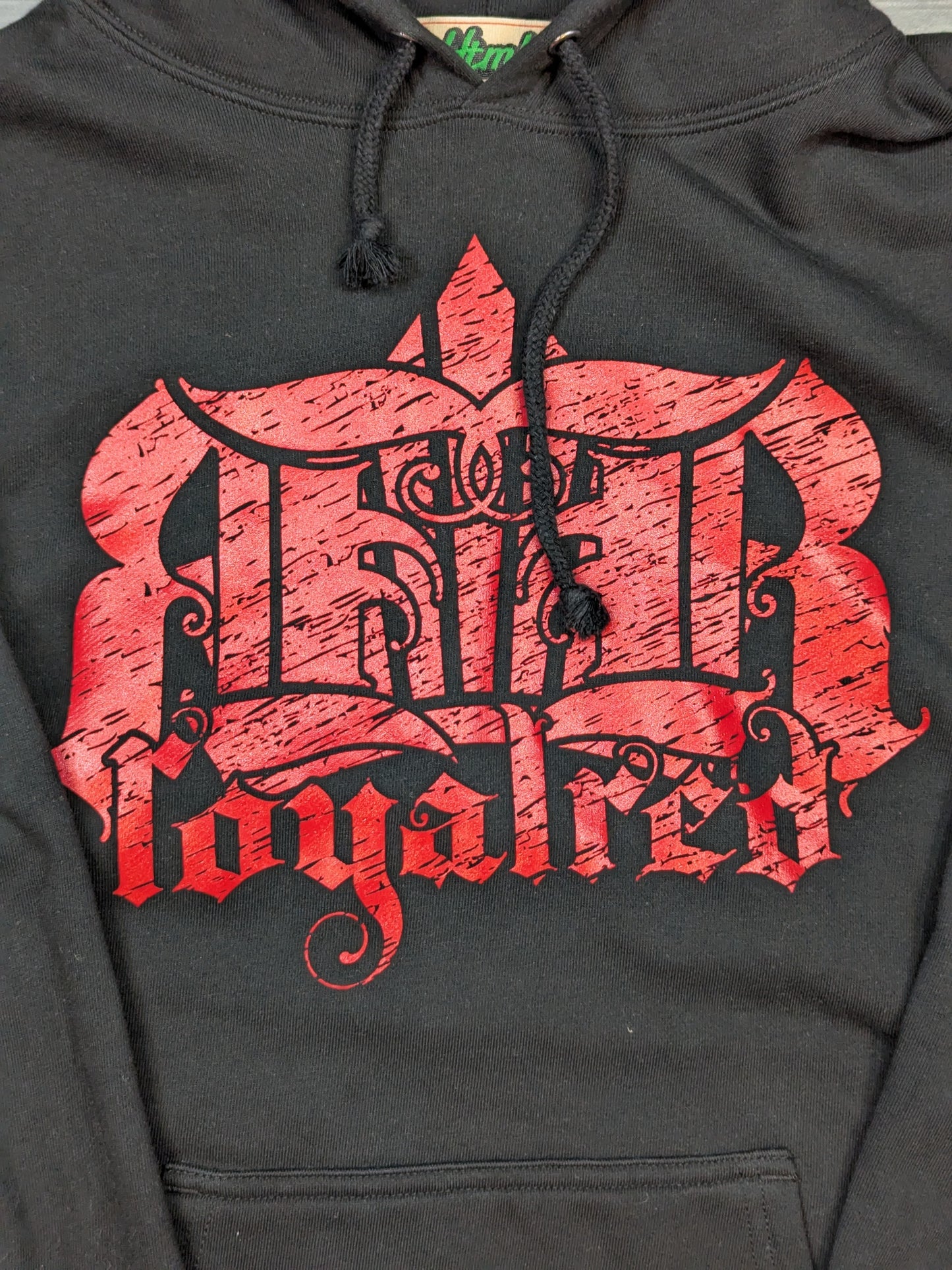 HTML ZERO3× STARDOM Utami Hayashishita  Collaboration Pullover hoodie (3) (Black)