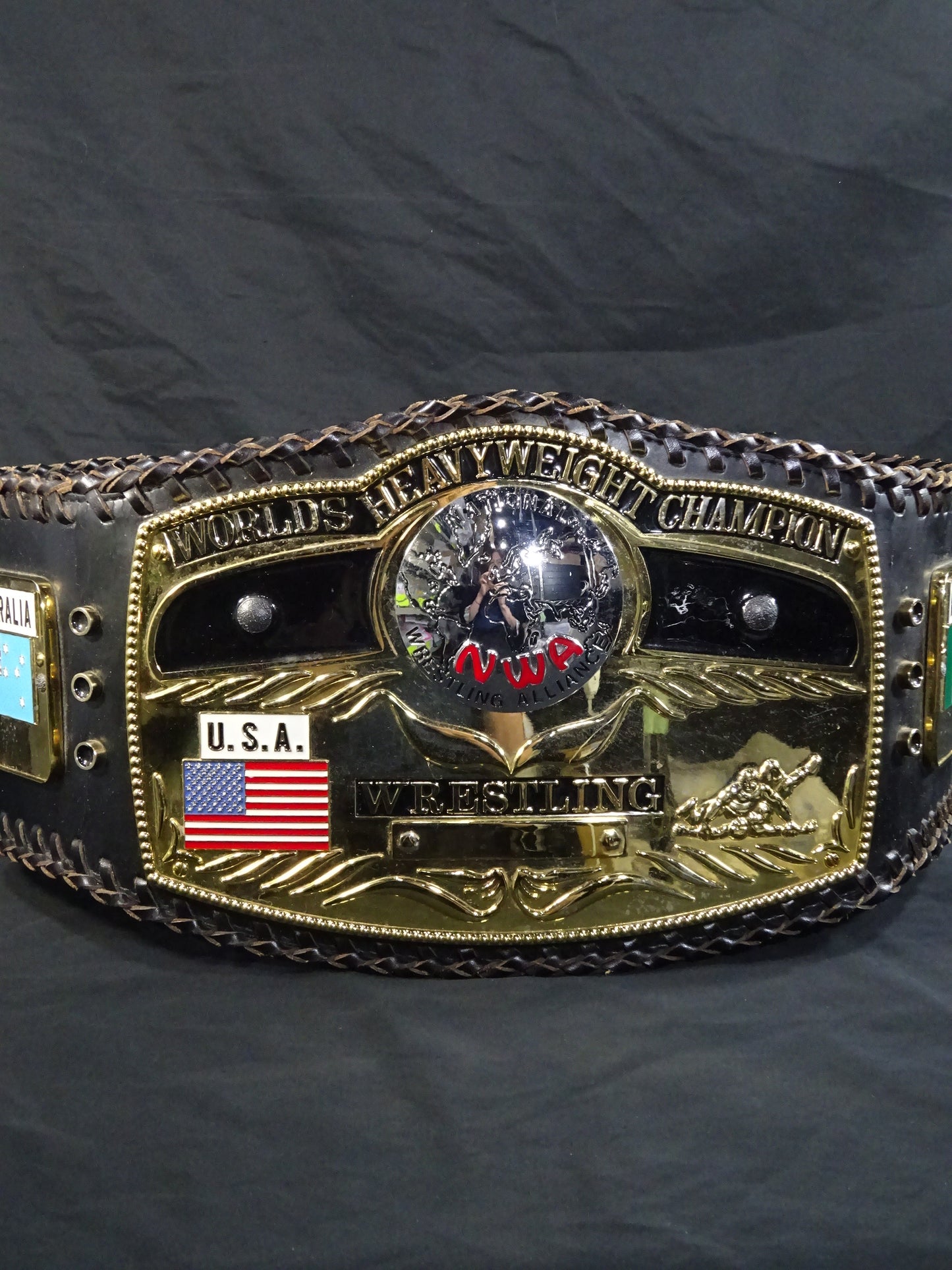 ★Ten Pounds of Gold★ NWA World Heavyweight Title Champion Belt