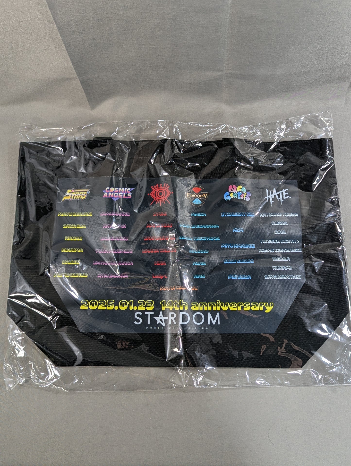 STARDOM「14th anniversary」トートバッグ