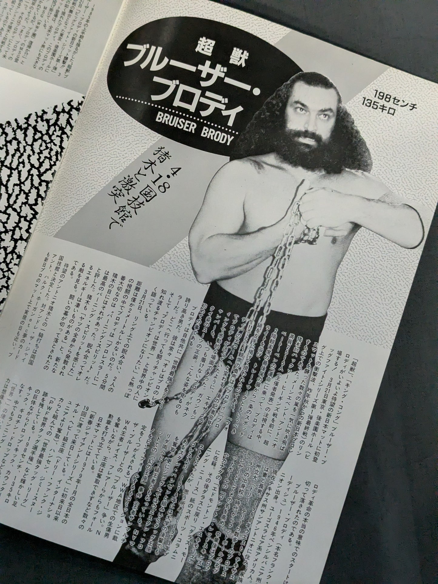 ★運命マッチ★ 猪木vsブルーザー・ブロディ 闘魂スペシャル臨時増刊号