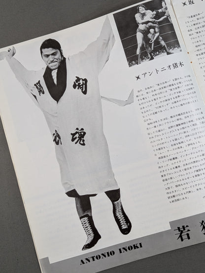 ★ Powers vs Inoki NWF 73 ★Fighting Spirits Series Part 2 World Title Challenge Commemorative