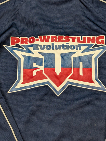 プロレスリングEvolution セットアップジャージ②(ネイビー)