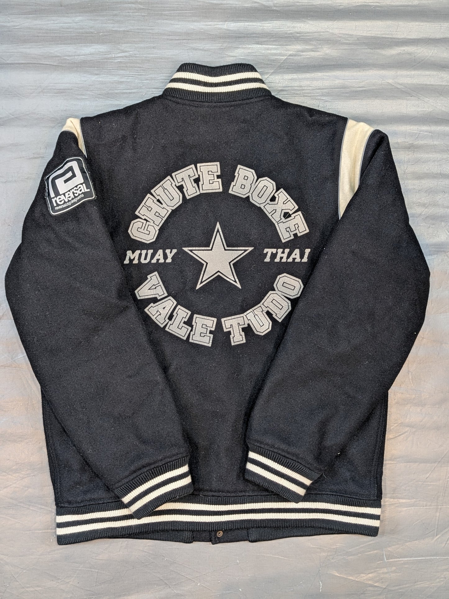 Wanderlei Silva ×reversal  Stadium zip-up jacket  (Black)