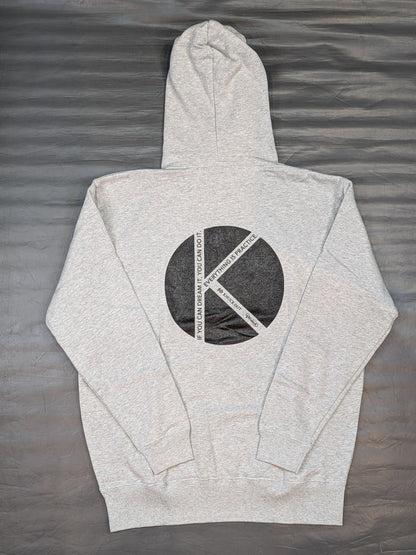 Kick Boxing kills pullover hoodie  (gray)