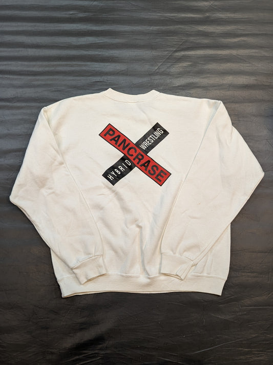 Pancrase Logo Sweatshirt (White)