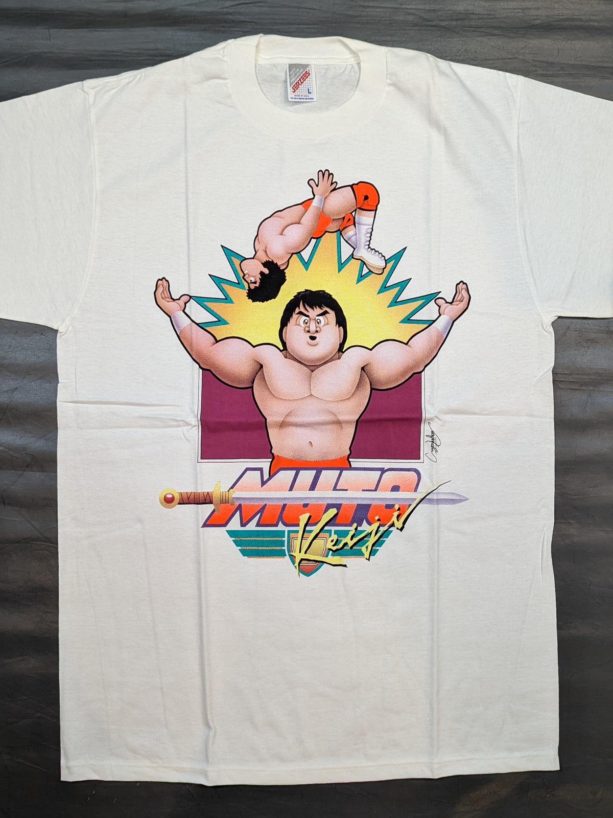 Muto Keiji 'Tokimeki Virgin Orange☆Road' Nagatoshi Sakai Illustration T-shirt