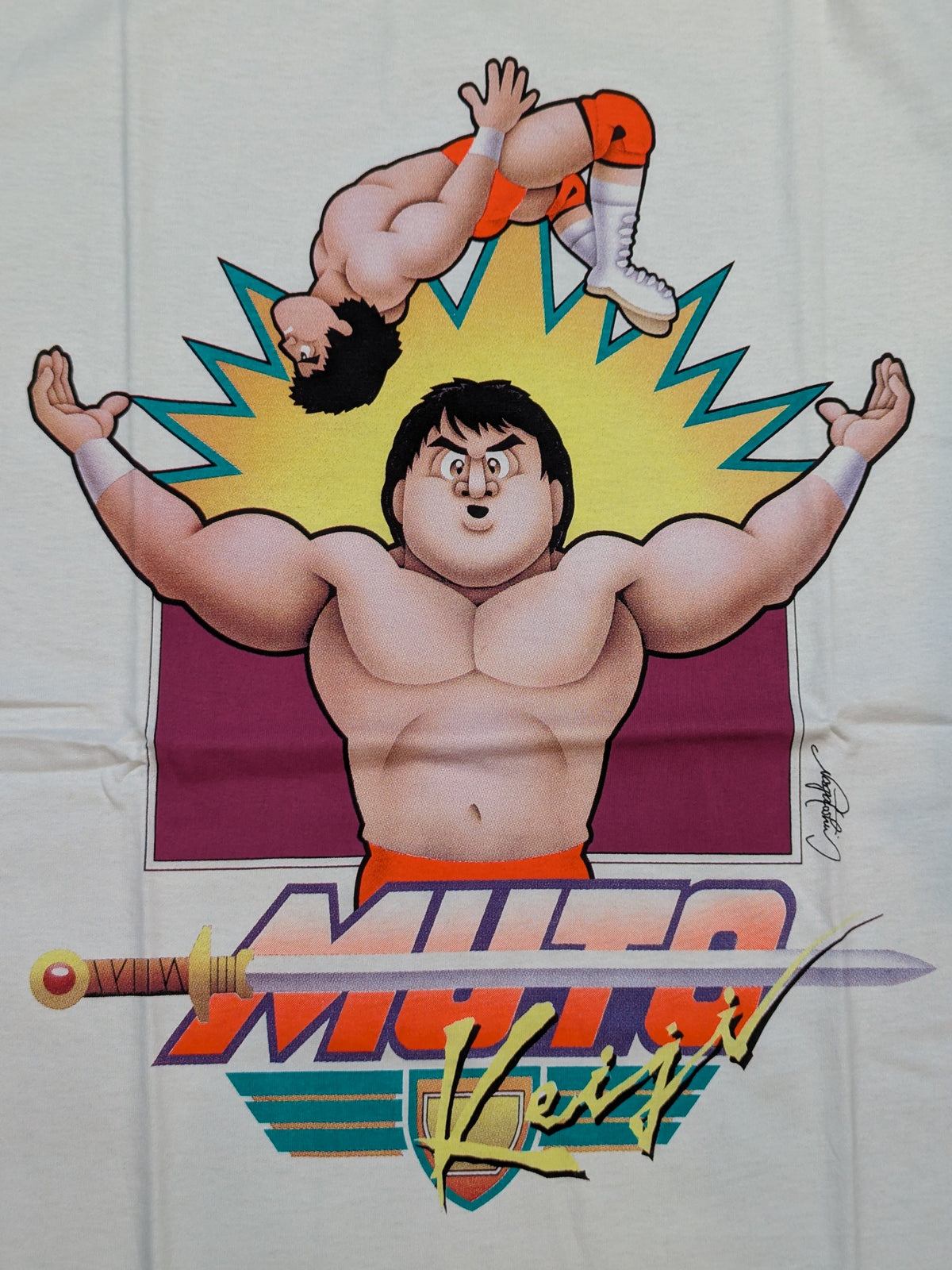 Muto Keiji 'Tokimeki Virgin Orange☆Road' Nagatoshi Sakai Illustration T-shirt