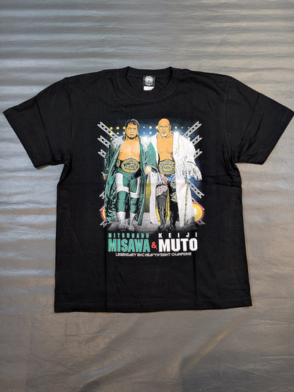 武藤敬司＆三沢光晴 Tシャツ