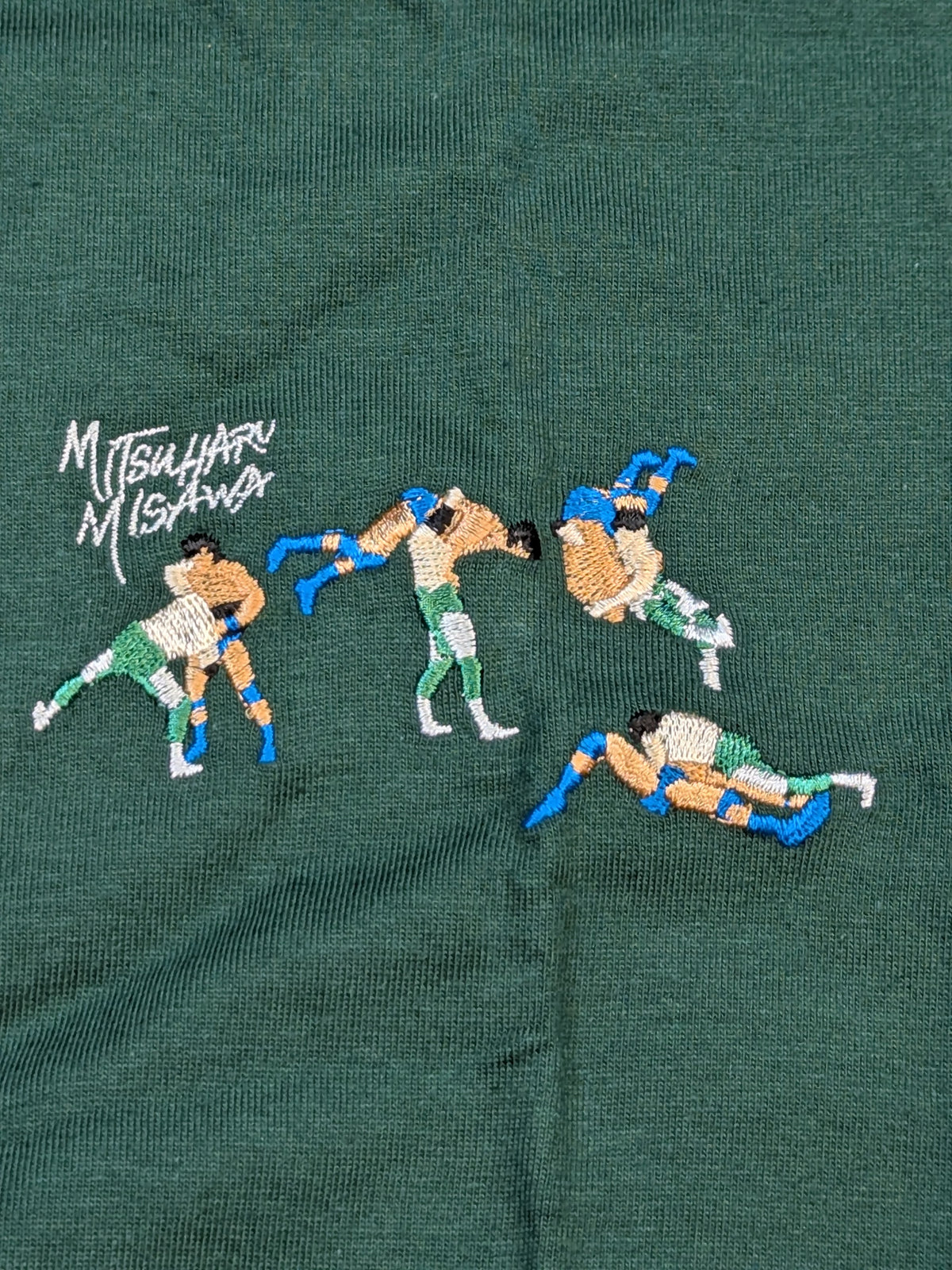 Mitsuharu Misawa ×HAOMING T-shirt (Green)