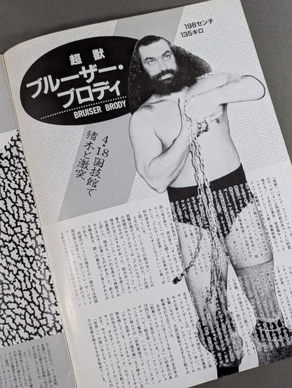 ★ Fate Match ★ Inoki vs Bruiser Brody Fighting spirit special special extra issue