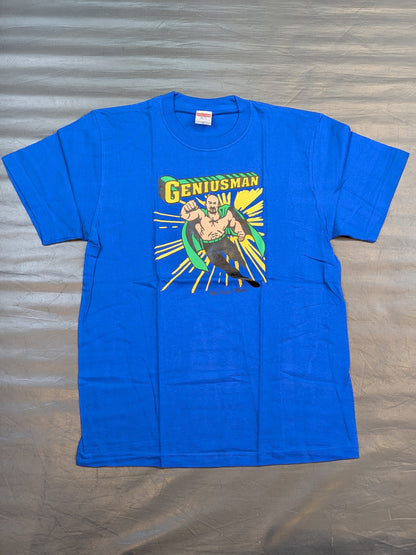 Muto Keiji "GENIUSMAN" T-shirt (Blue)