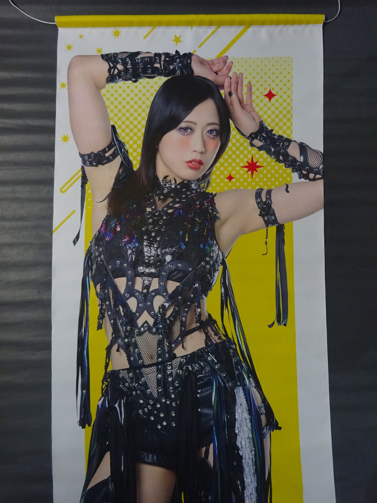 スターダム×TOWER RECORDS 2025 上谷沙弥 等身大タペストリー