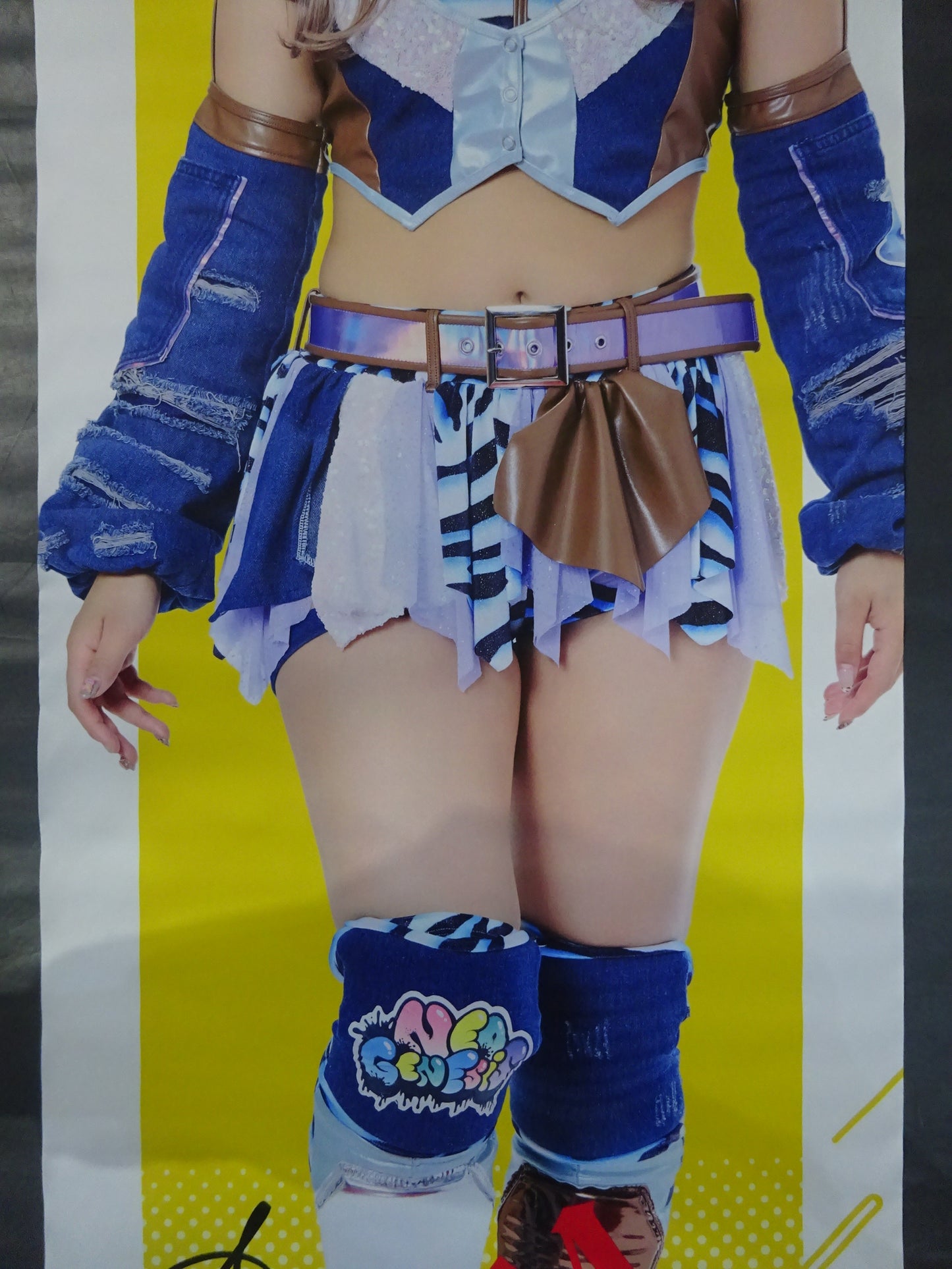 スターダム×TOWER RECORDS 2025 AZM 等身大タペストリー