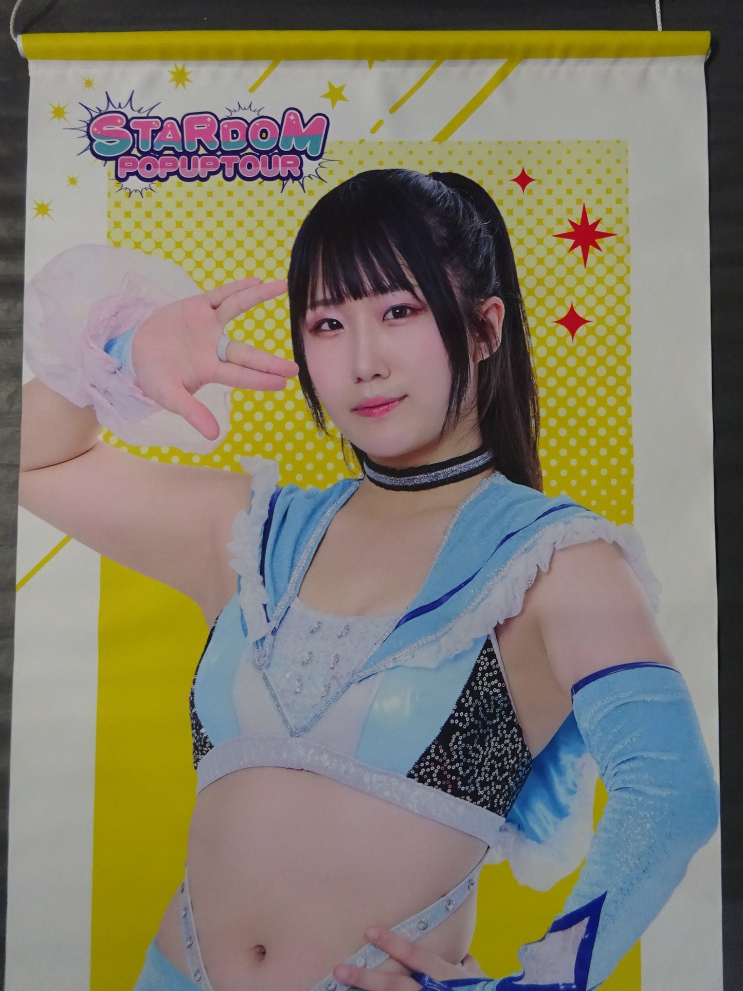 スターダム×TOWER RECORDS 2025 玖麗さやか 等身大タペストリー