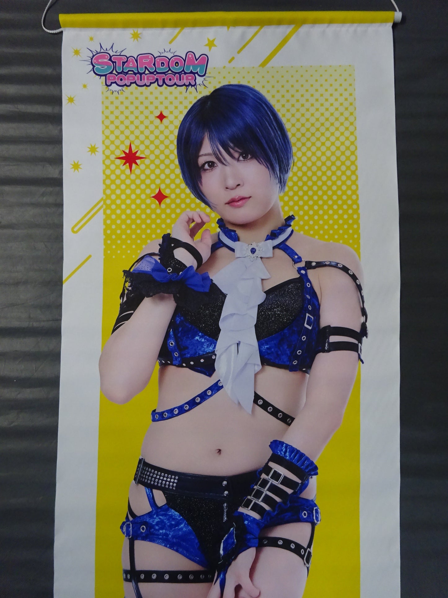スターダム×TOWER RECORDS 2025 安納サオリ 等身大タペストリー