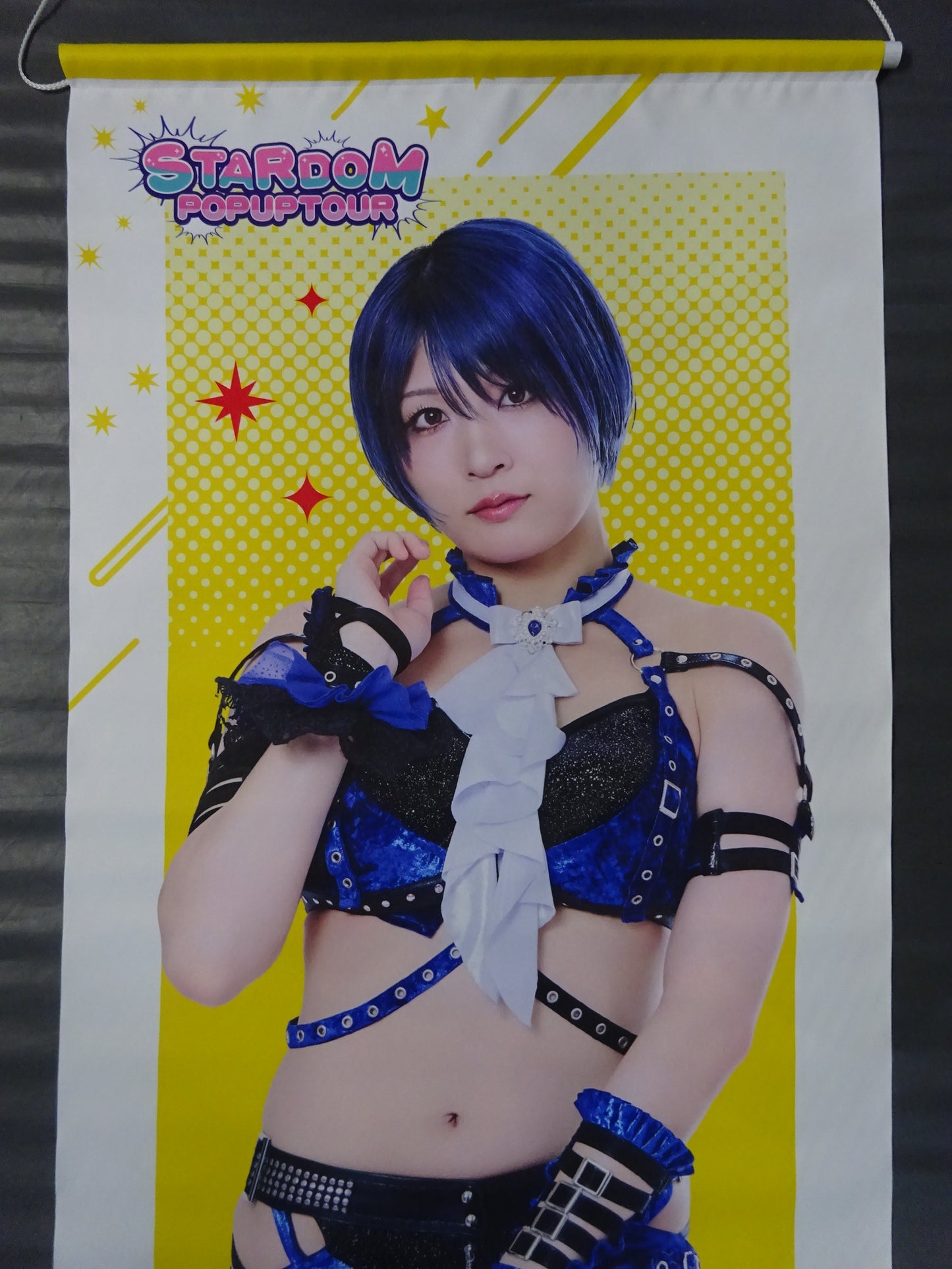 スターダム×TOWER RECORDS 2025 安納サオリ 等身大タペストリー