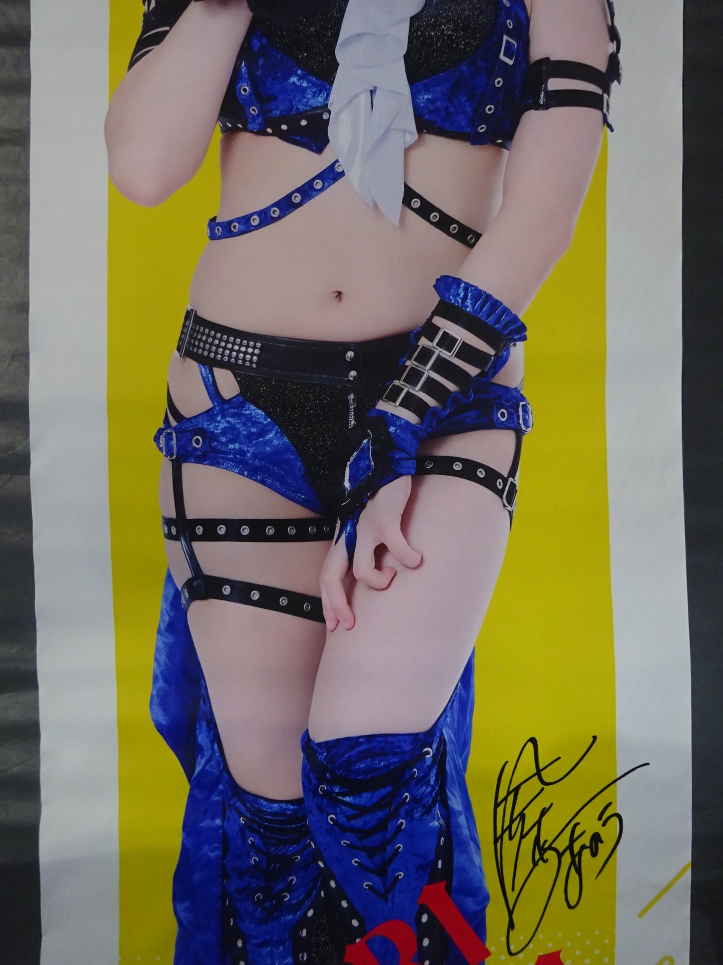スターダム×TOWER RECORDS 2025 安納サオリ 等身大タペストリー