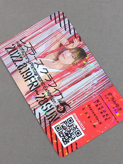 Miyuki Takase Hologram Card Wrestlers Graphica 6