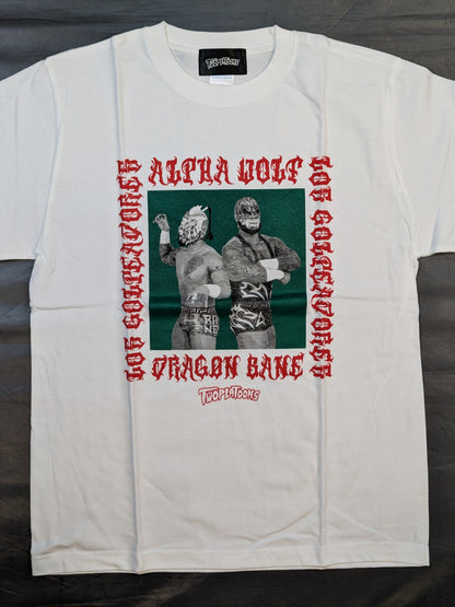 ロス・ゴルペアドーレス×TWOPLATOONS コラボTシャツ(ホワイト)