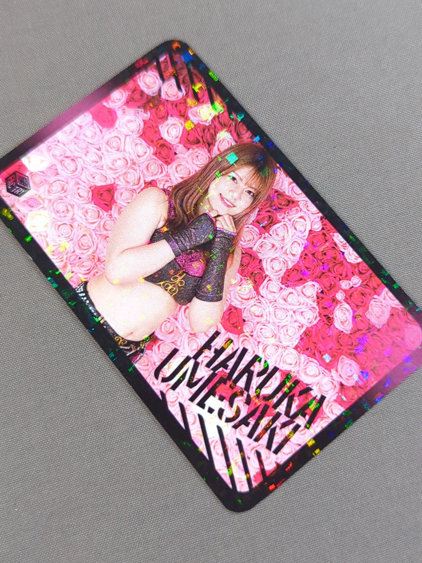 Haruka Umezaki Hologram Card Wrestler's Graphica 6