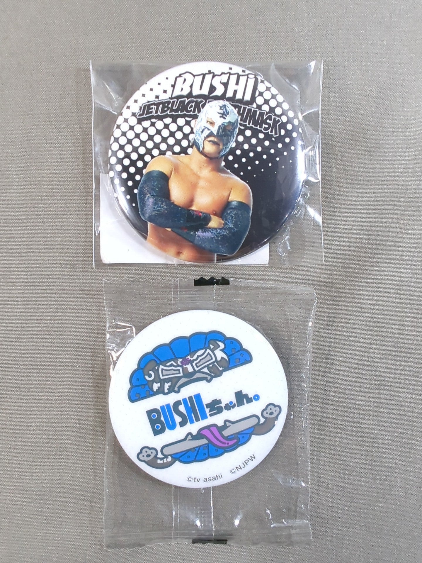 BUSHI  PinBack button  Set