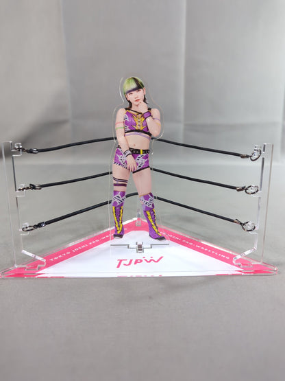 遠藤有栖 東京女子プロレス リング付きアクリルスタンド